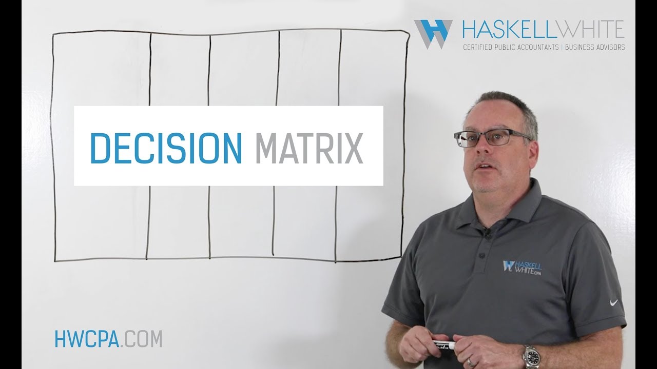 Decision Matrix